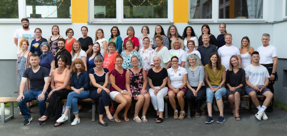 Team der Grundschule am Brandwerder vom Schuljahr 2023/2024.