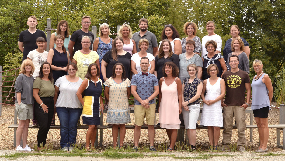 Team der Grundschule am Brandwerder vom Schuljahr 2018/2019.